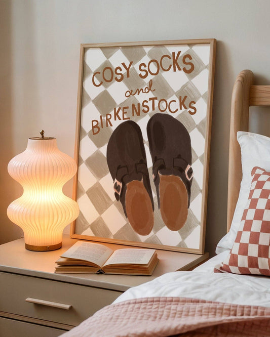 Moonshine Prints - Cosy Socks Season Print