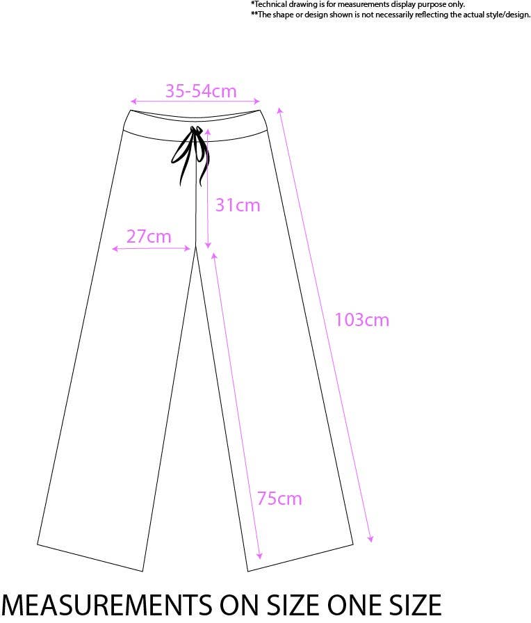 Lucy Sparks - Multi-Colour Stripe Cotton Wide Leg Trousers