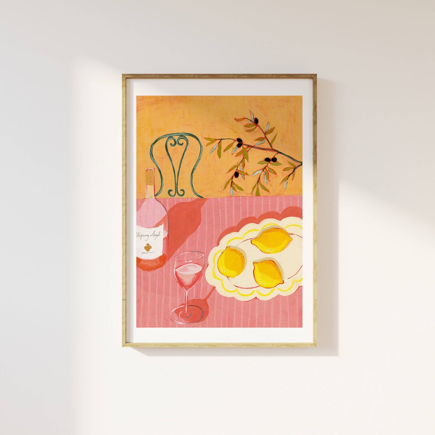 Amelia Jayne Art - Olive Branches & Rosé Dances