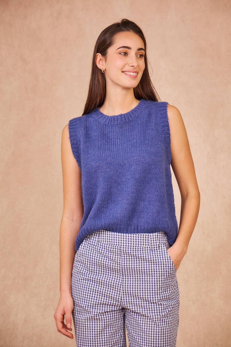 Calie Paris - MEREDITH Sleeveless Knit Top