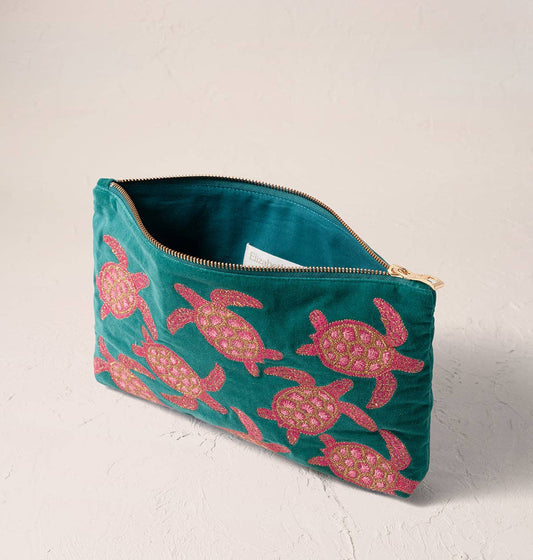Elizabeth Scarlett Turtle Conservation Everyday Pouch