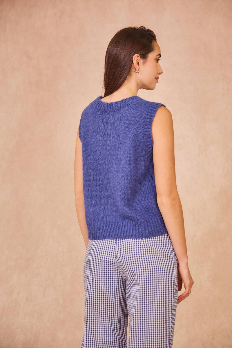 Calie Paris - MEREDITH Sleeveless Knit Top
