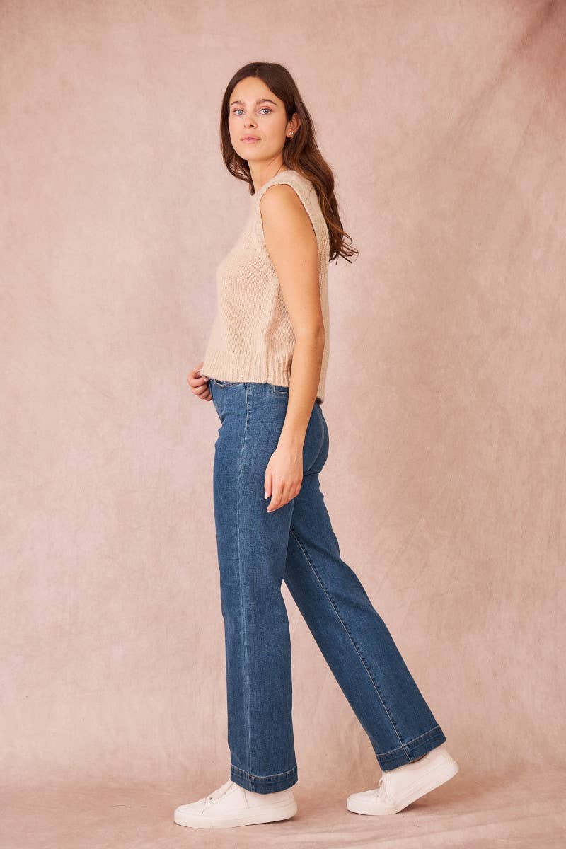 Calie Paris - MEREDITH Sleeveless Knit Top