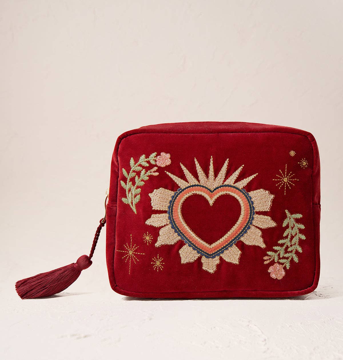 Elizabeth Scarlett Ltd - Sacred Heart Wash Bag