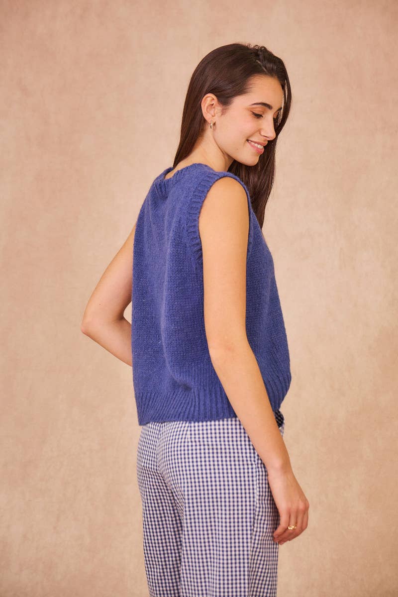Calie Paris - MEREDITH Sleeveless Knit Top