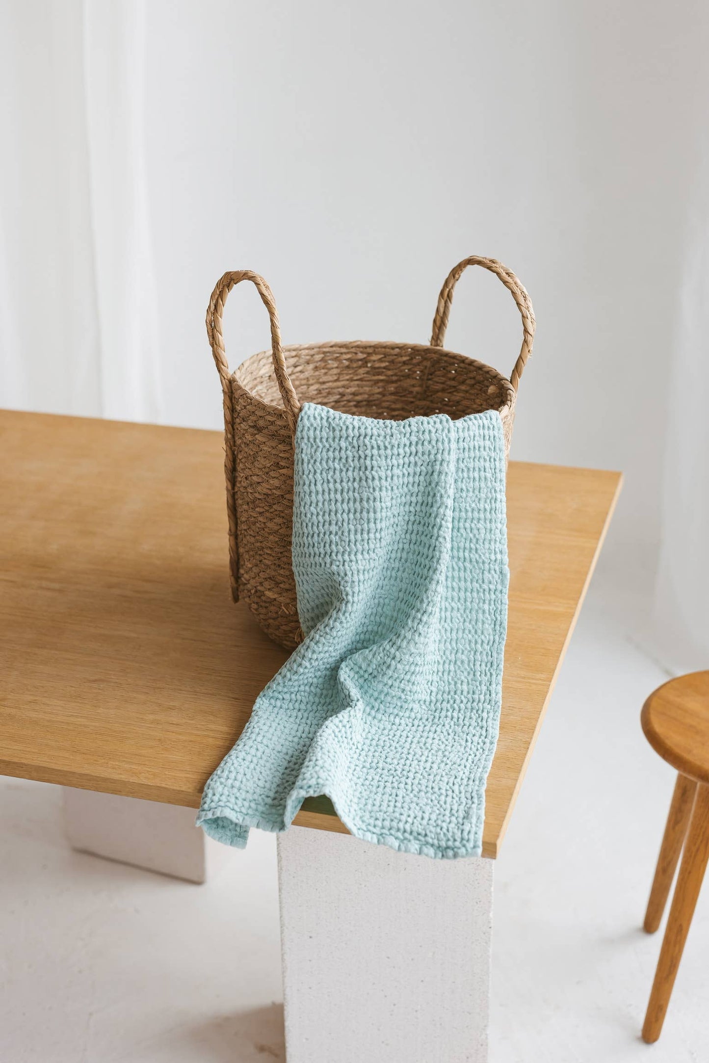 Sava Seasons - Waffle Weaved Linen Hand & Face Towel