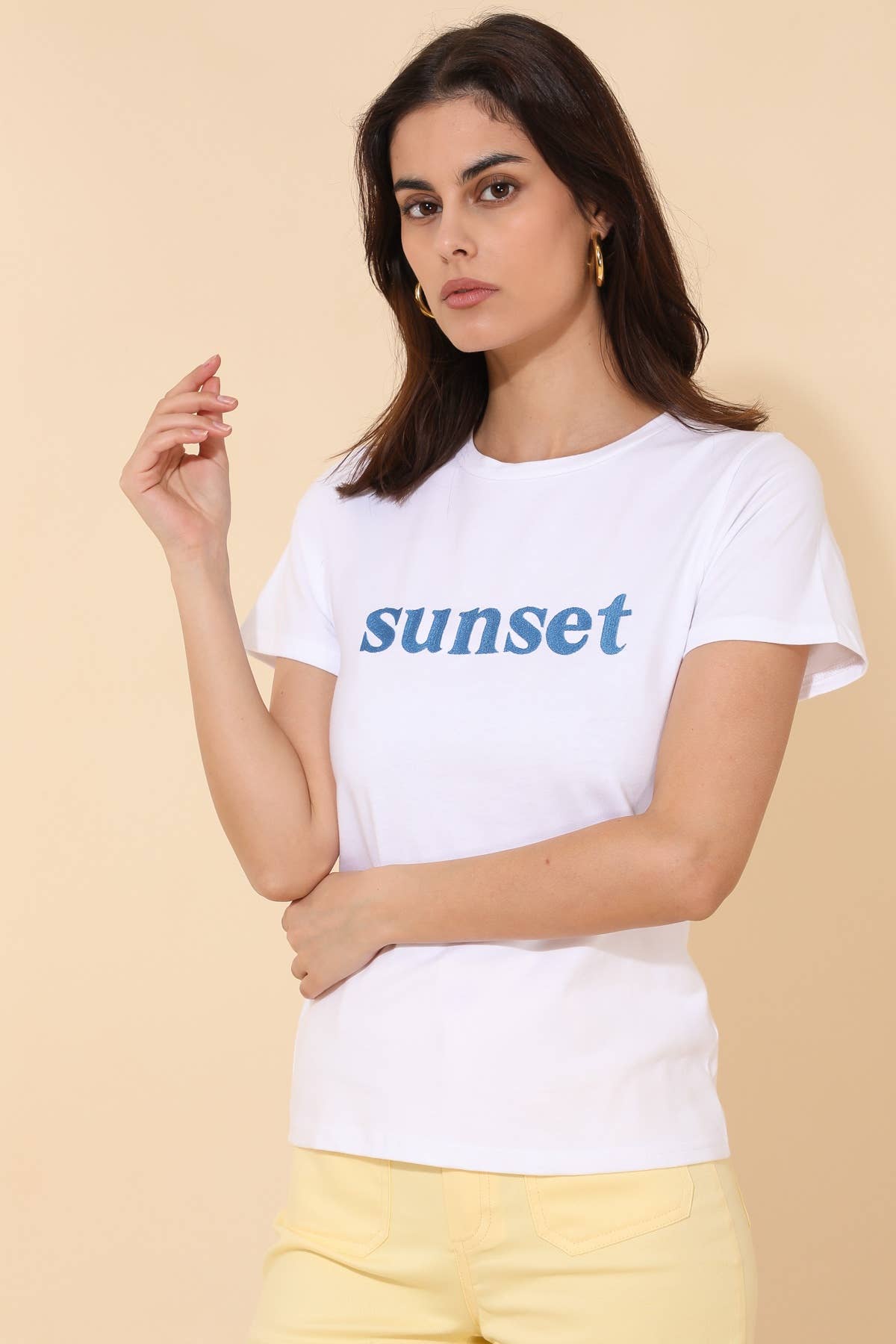 Daphnea "SUNSET" T-SHIRT