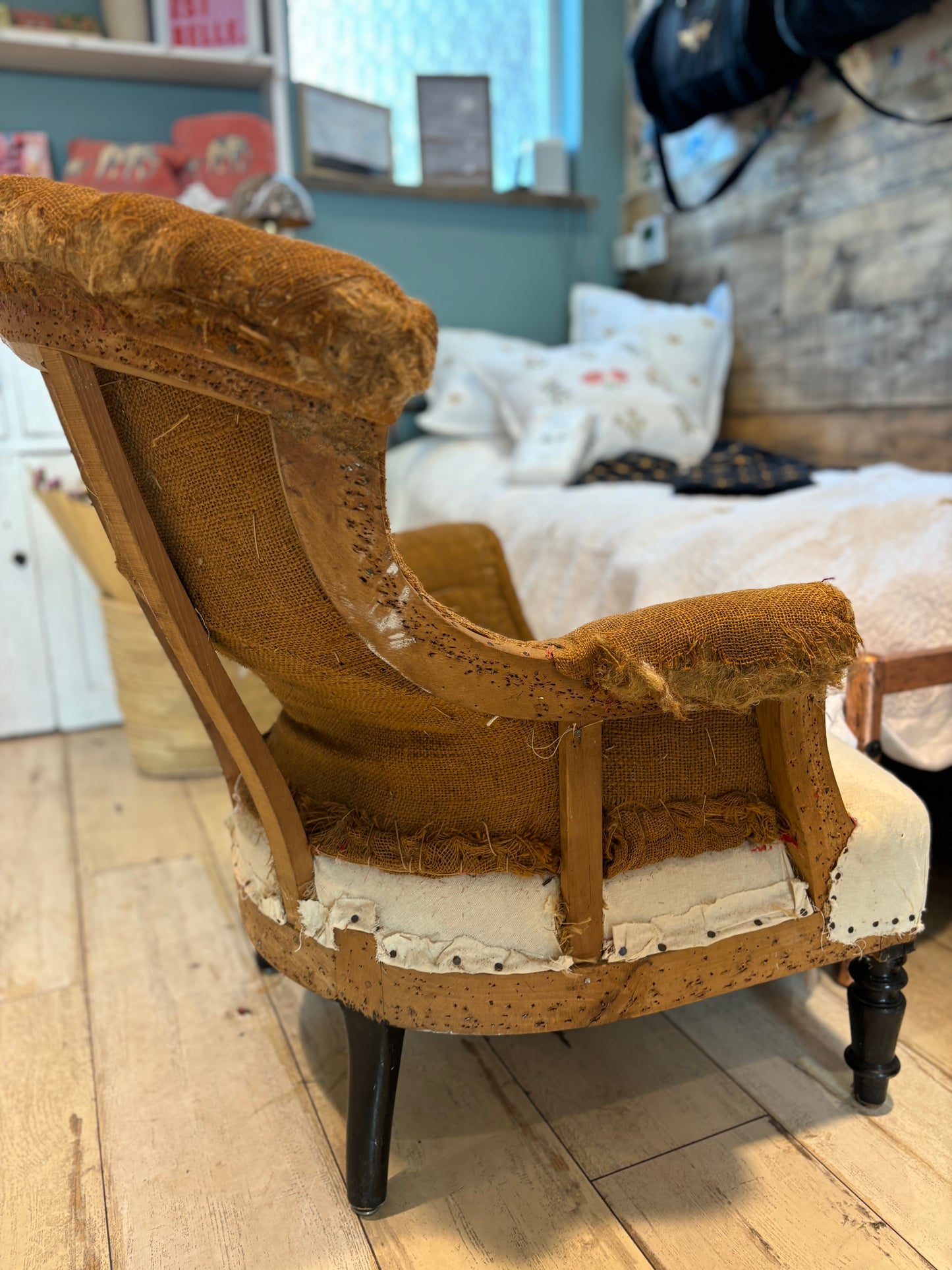 Deconstructed Antique Nursing Chair