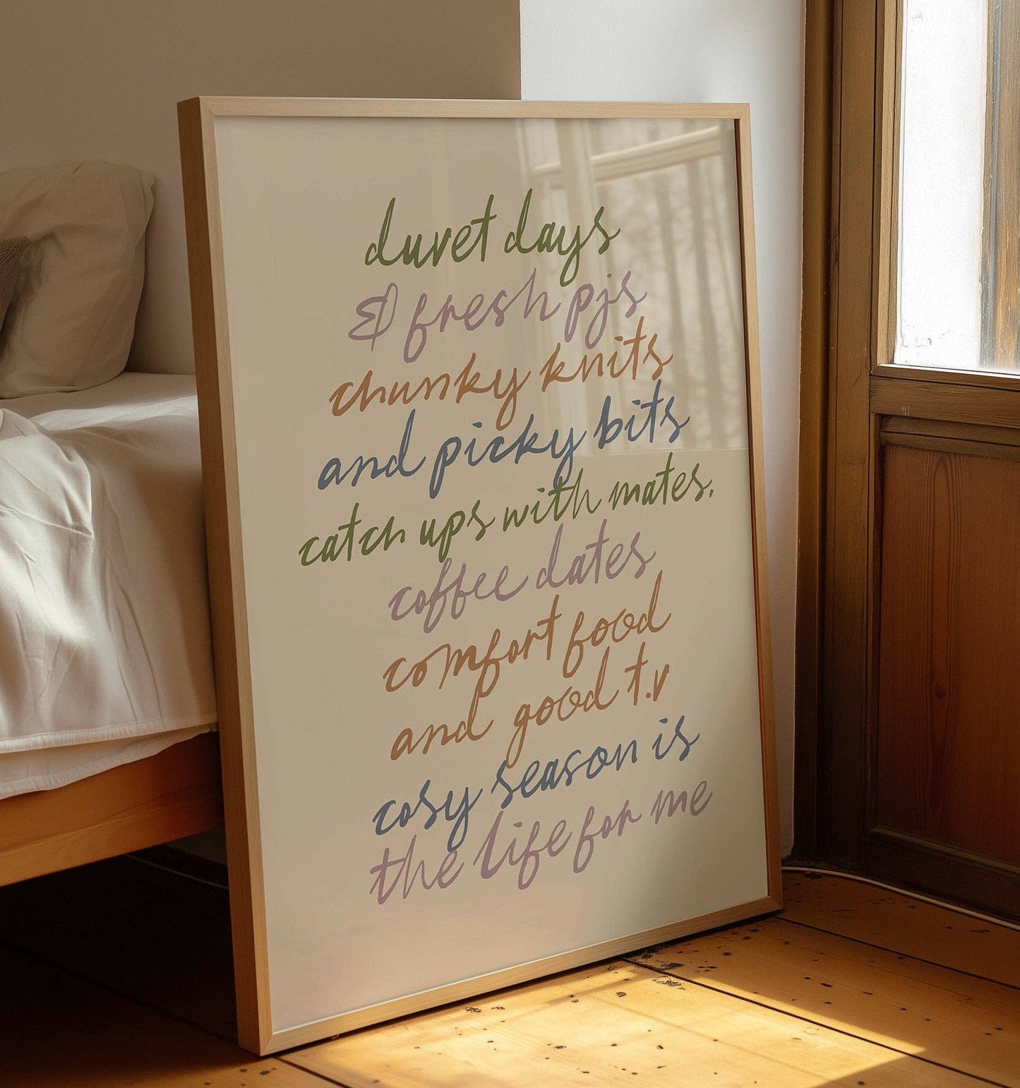 Moonshine Prints - Autumn Manifesto Print