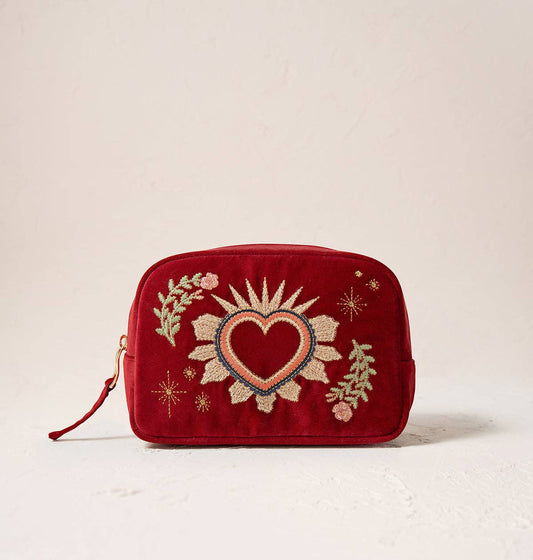 Elizabeth Scarlett Ltd - Sacred Heart Makeup Bag