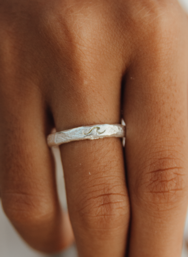Flow With It Wave Ring