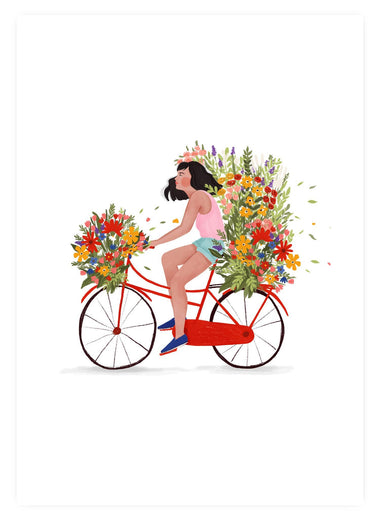 Looking for a Spring A4 Art Illustration wall print