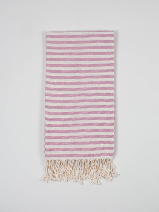 Sorrento Holiday Hammam Towel, Vintage Pink