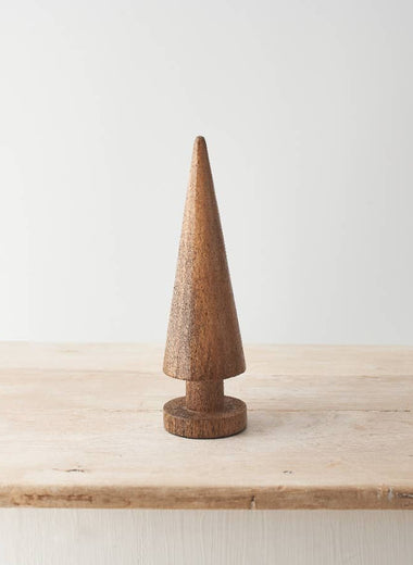 Wooden Cone Tree, 25cm