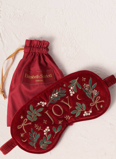 Elizabeth Scarlet Joy Eye Mask: Rouge / Velvet