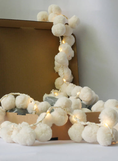 Melanie Porter Snowball Fairy light string